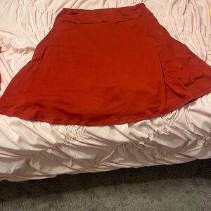 Elegant orange  Women's Skort